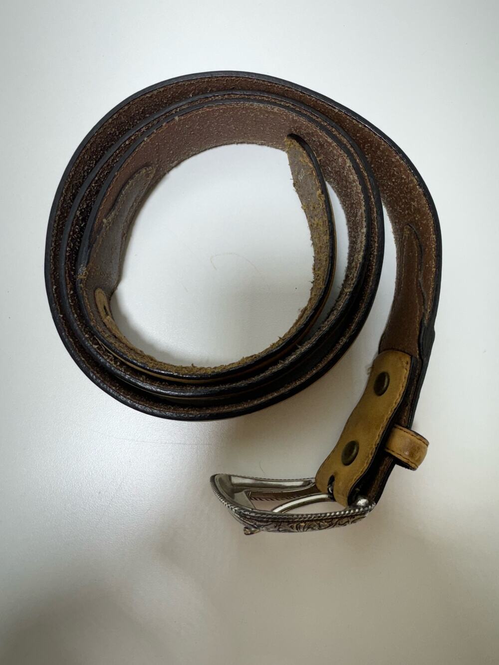 Nocona Belt Co Leather Men’s Sz 50 Belt N2452244